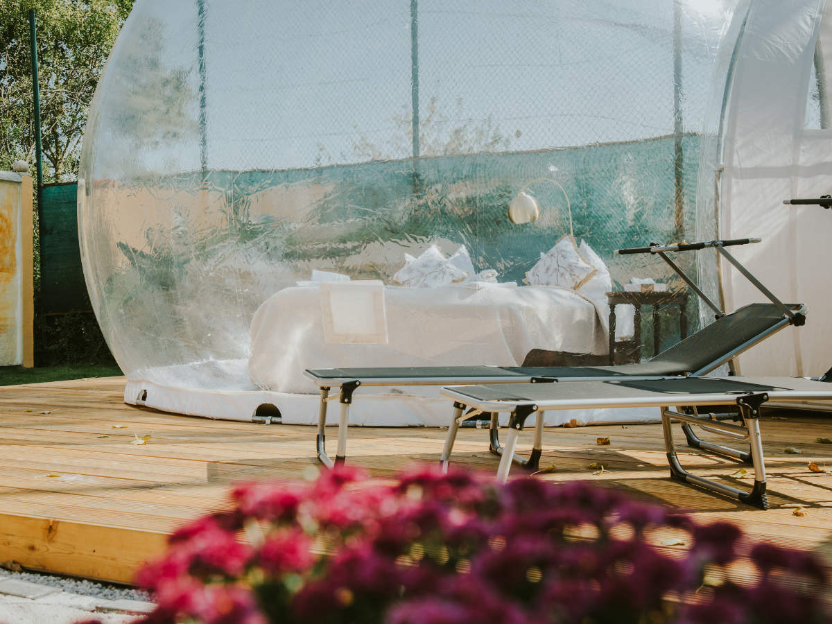 Bubble Hotel Krugsdorf  Wellness trifft Natur