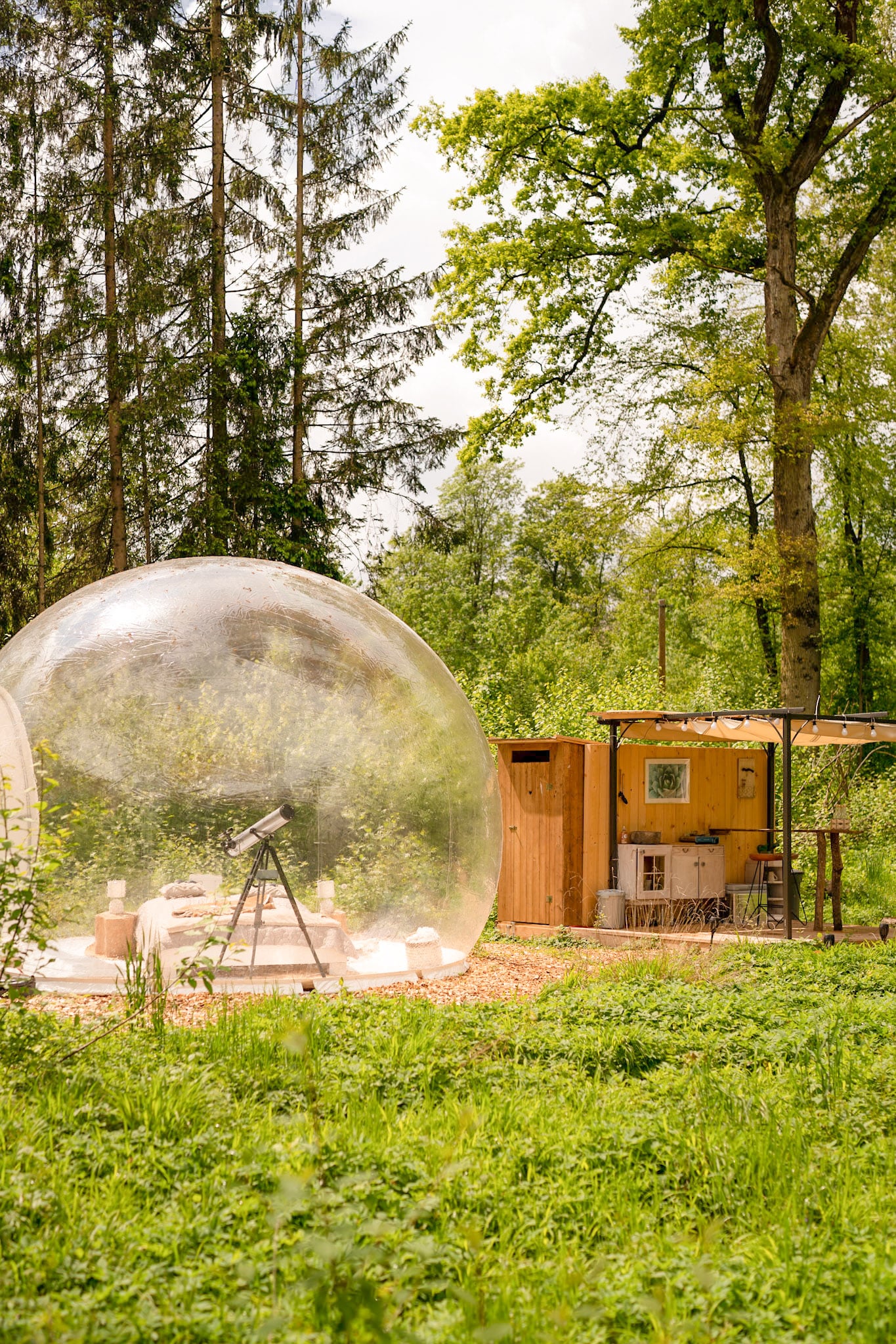 Bubble tentr