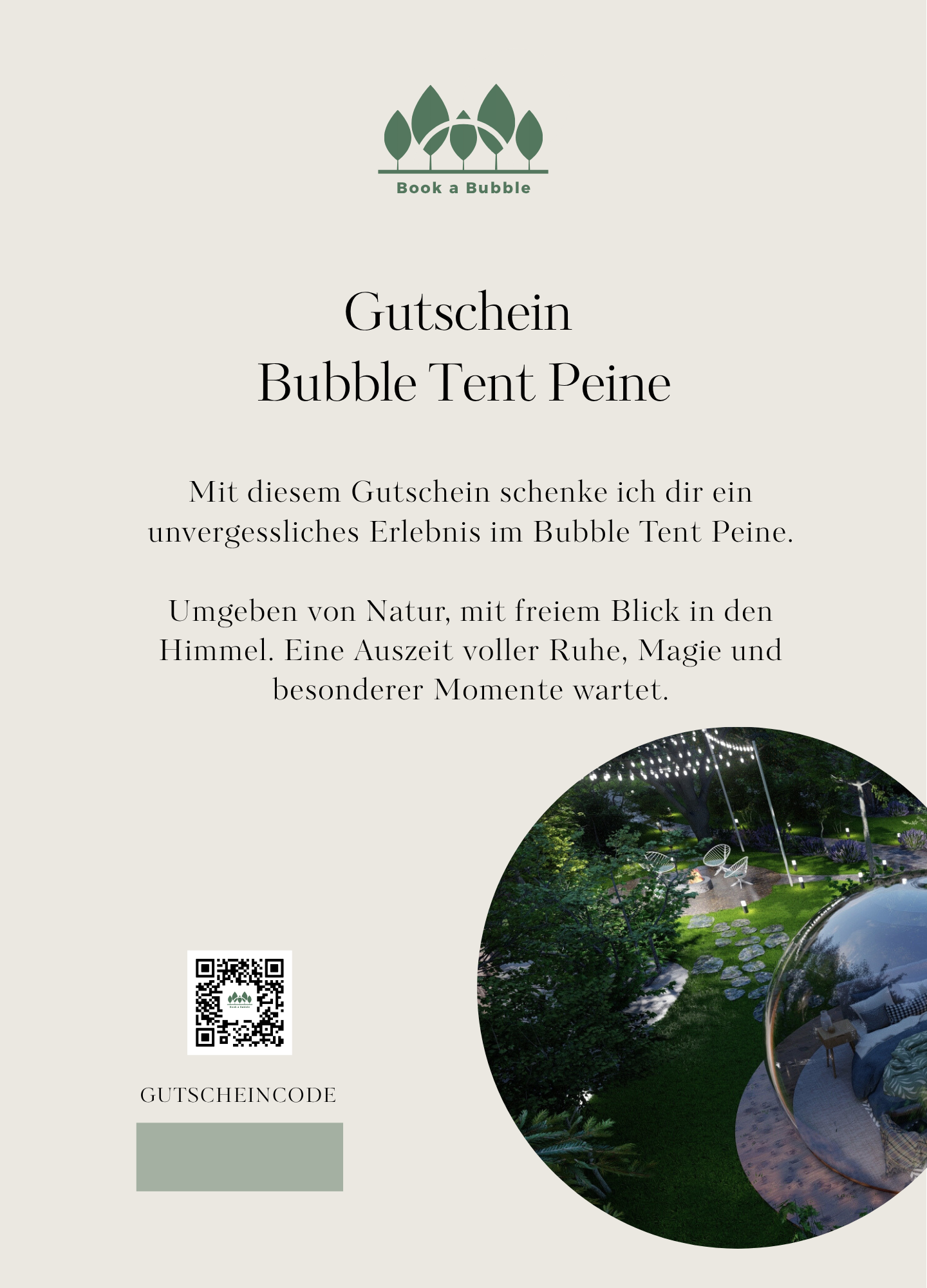 Peine | Gutschein Standard