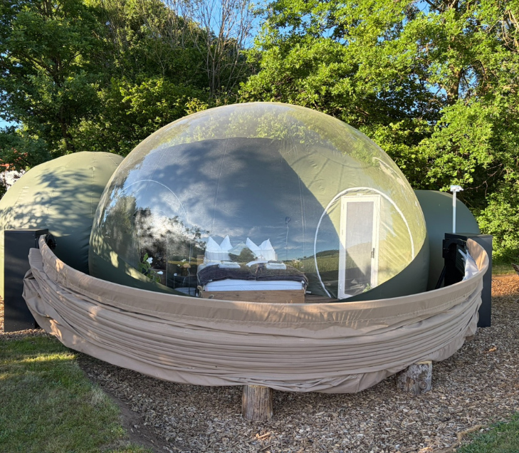 Bubble Hotel Altmhltal  Glamping in Greding